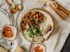 Vegetarisches und veganes Gericht